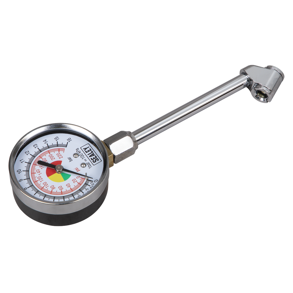 Twin Connector Tyre Pressure Gauge