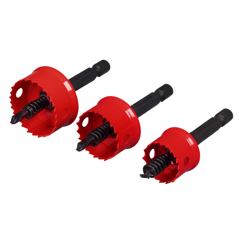 Thin Wall Hole Saw Set 3pc