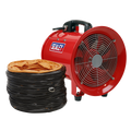 Portable Ventilator with 5m Ducting, 250mm (VEN250)