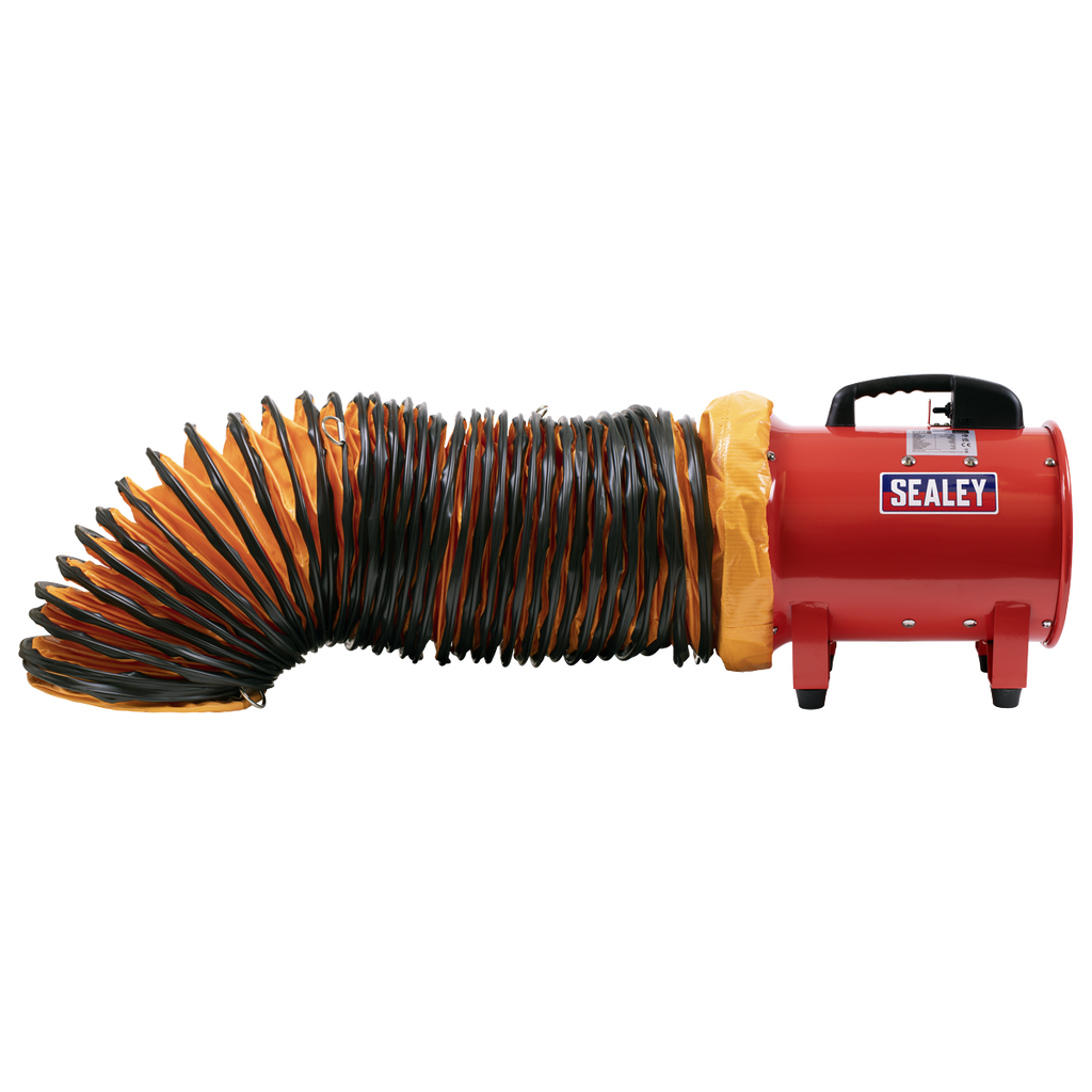 Portable Ventilator with 5m Ducting, 250mm (VEN250)