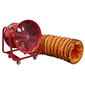 Portable Ventilator Ø500mm with 5m Ducting