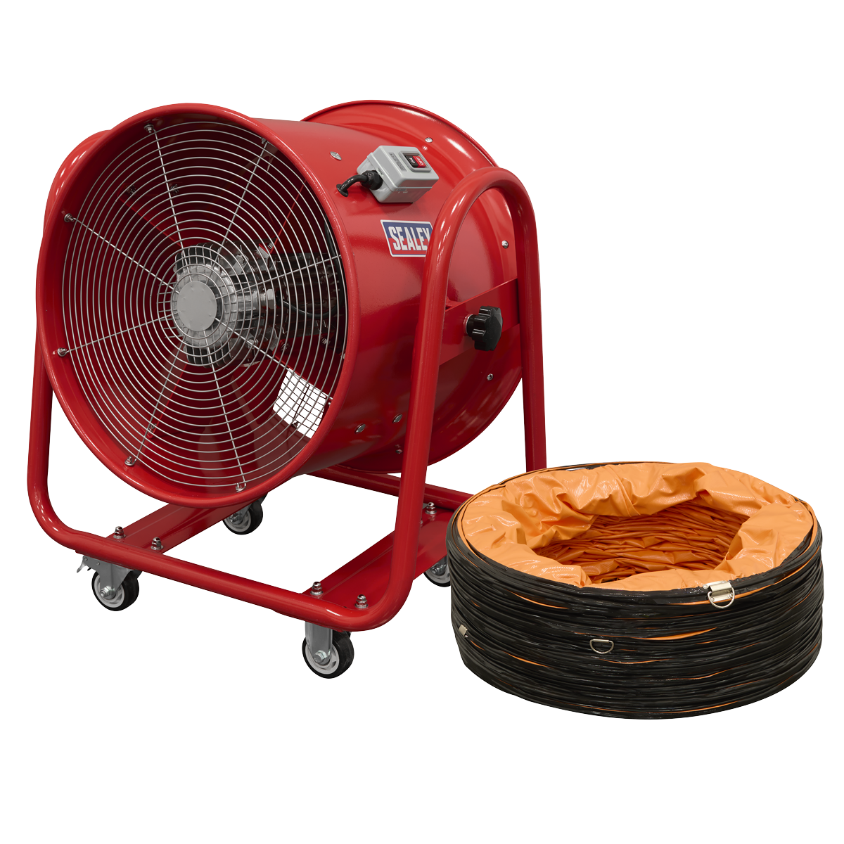 Portable Ventilator Ø500mm with 5m Ducting