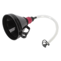 Valved Flexible Spout Funnel with Filter 160mm