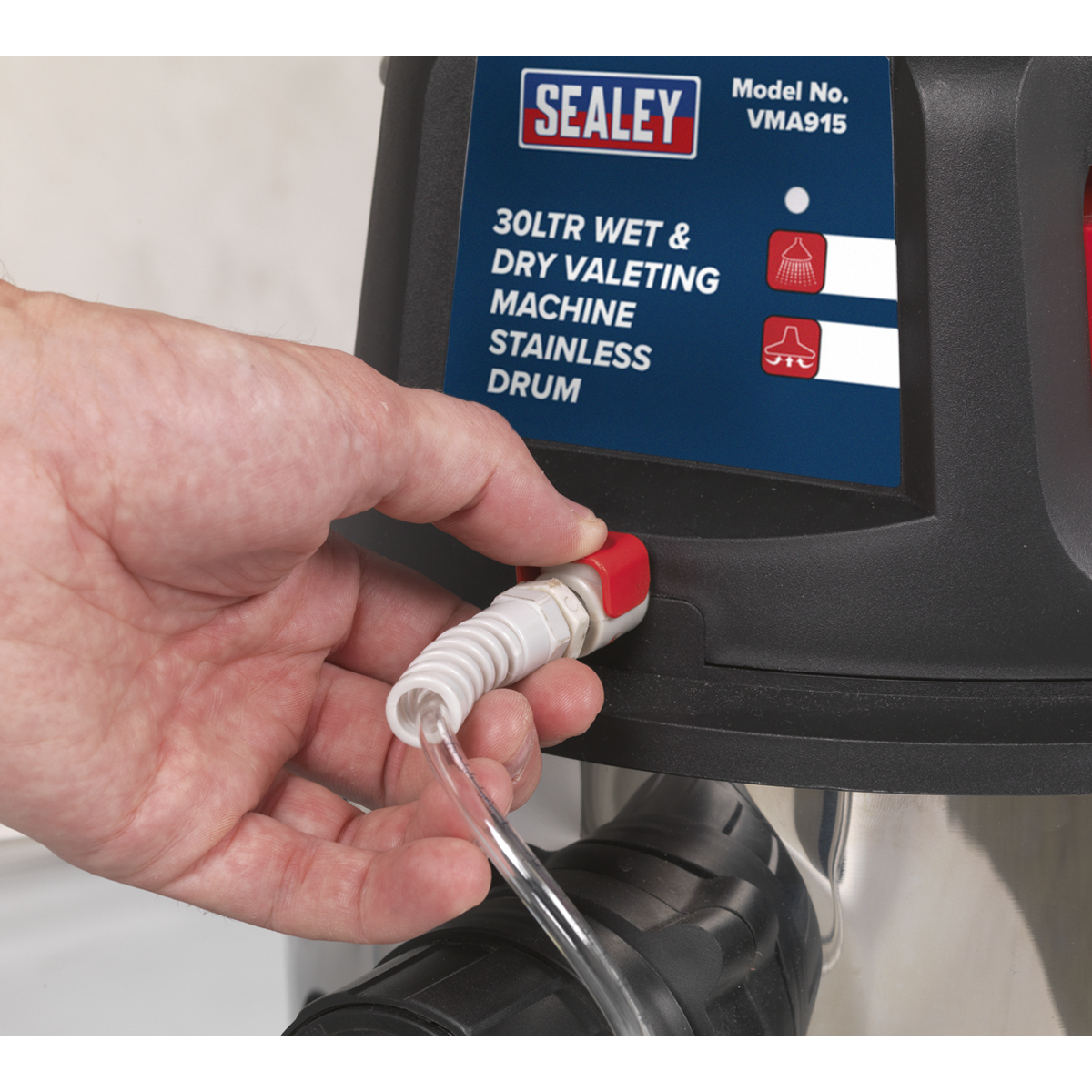 Wet & Dry Valet Machine Stainless Drum 30L