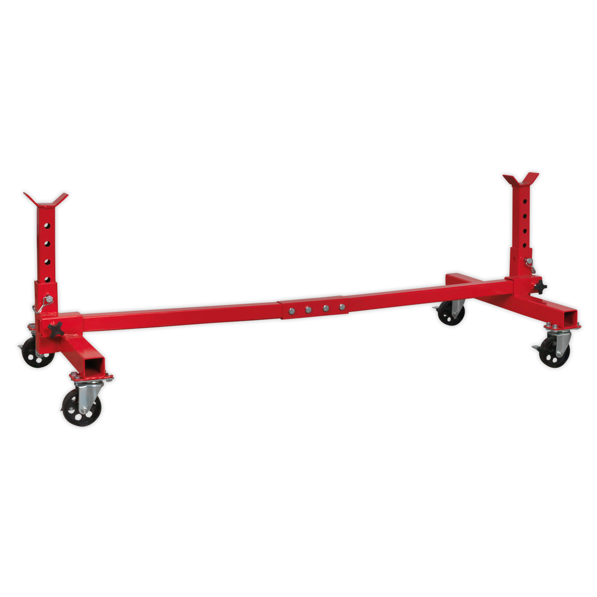 Adjustable 2-Post Vehicle Moving Dolly 900kg Capacity