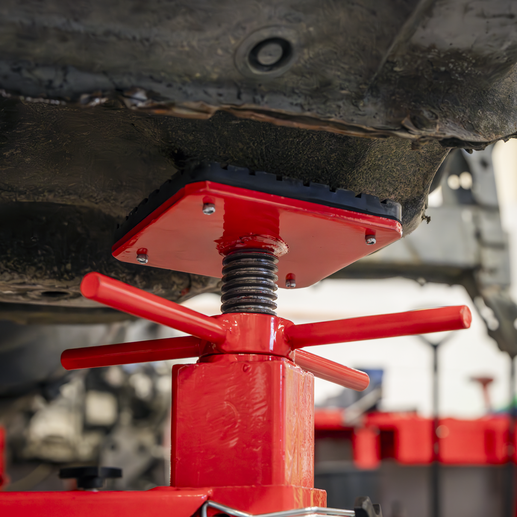 Adjustable 4-Post Vehicle Moving Dolly 900kg Capacity