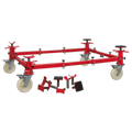 Adjustable 4-Post Vehicle Moving Dolly 900kg Capacity