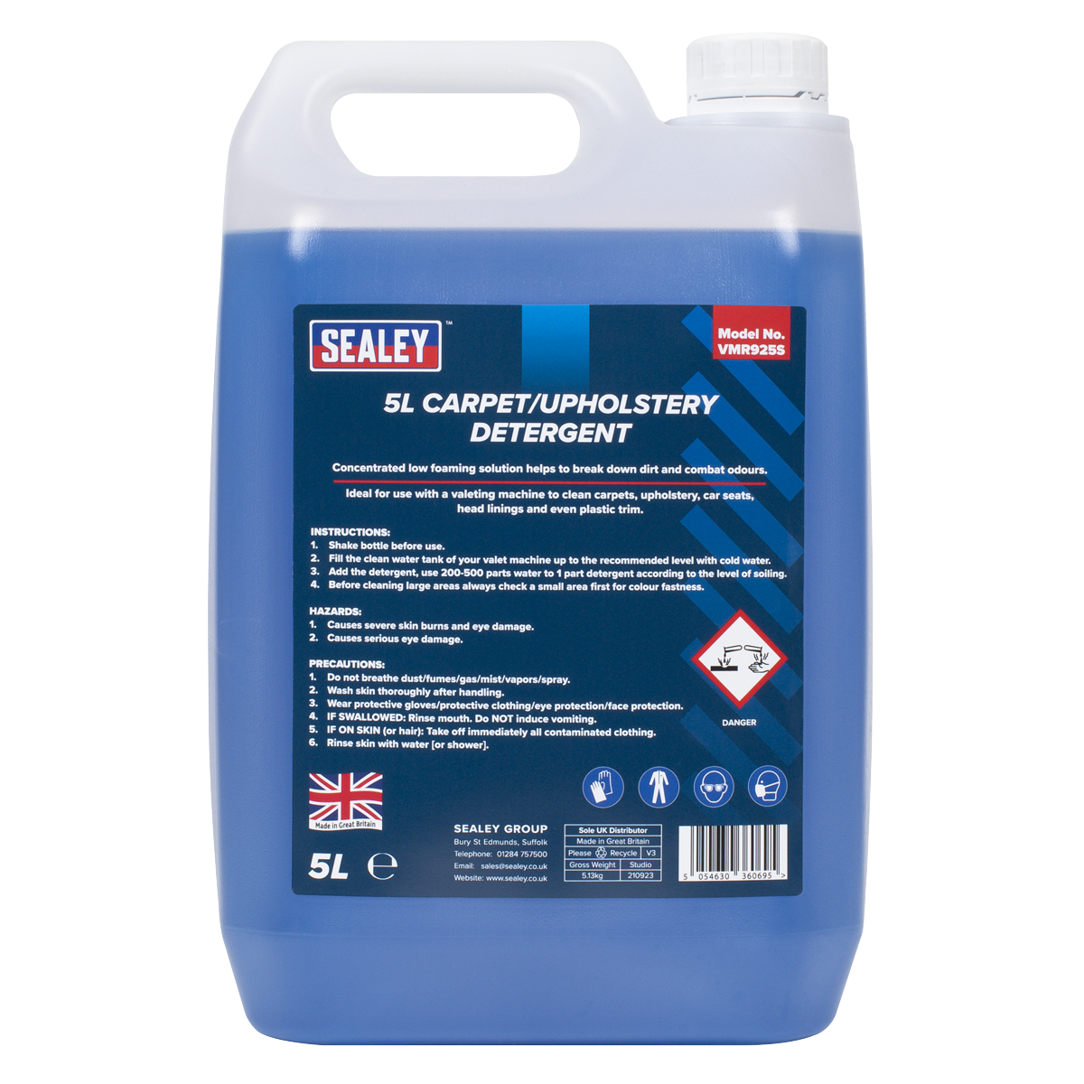 Carpet/Upholstery Detergent 5L
