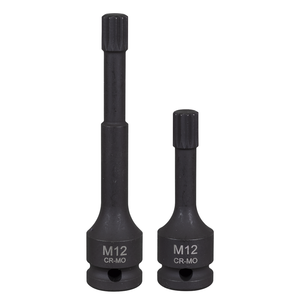 M12 Wheel Bearing Hub Spline Socket Bits for VAG 2pc