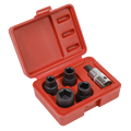 Brake Caliper Socket Set 1/2"Sq Drive 5pc