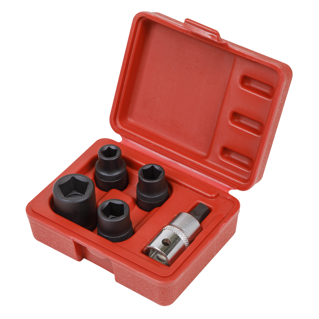 Brake Caliper Socket Set 1/2"Sq Drive 5pc