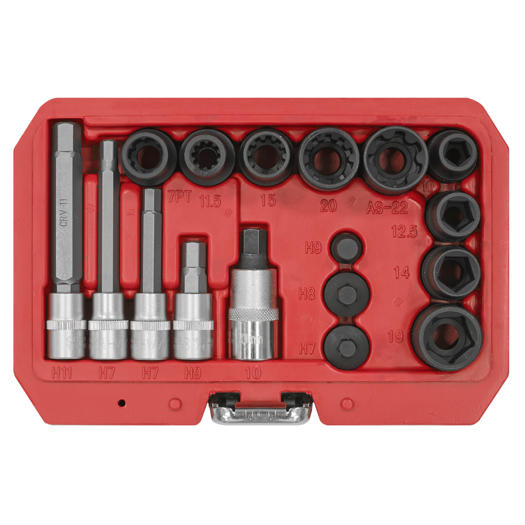 Brake Caliper Socket Set 17pc
