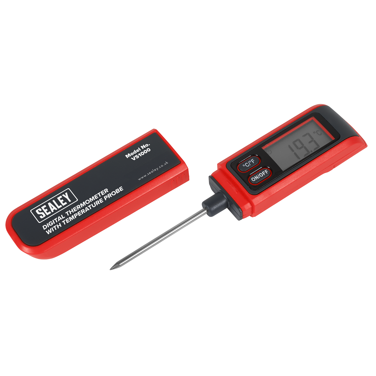 Digital Thermometer with Temperature Probe