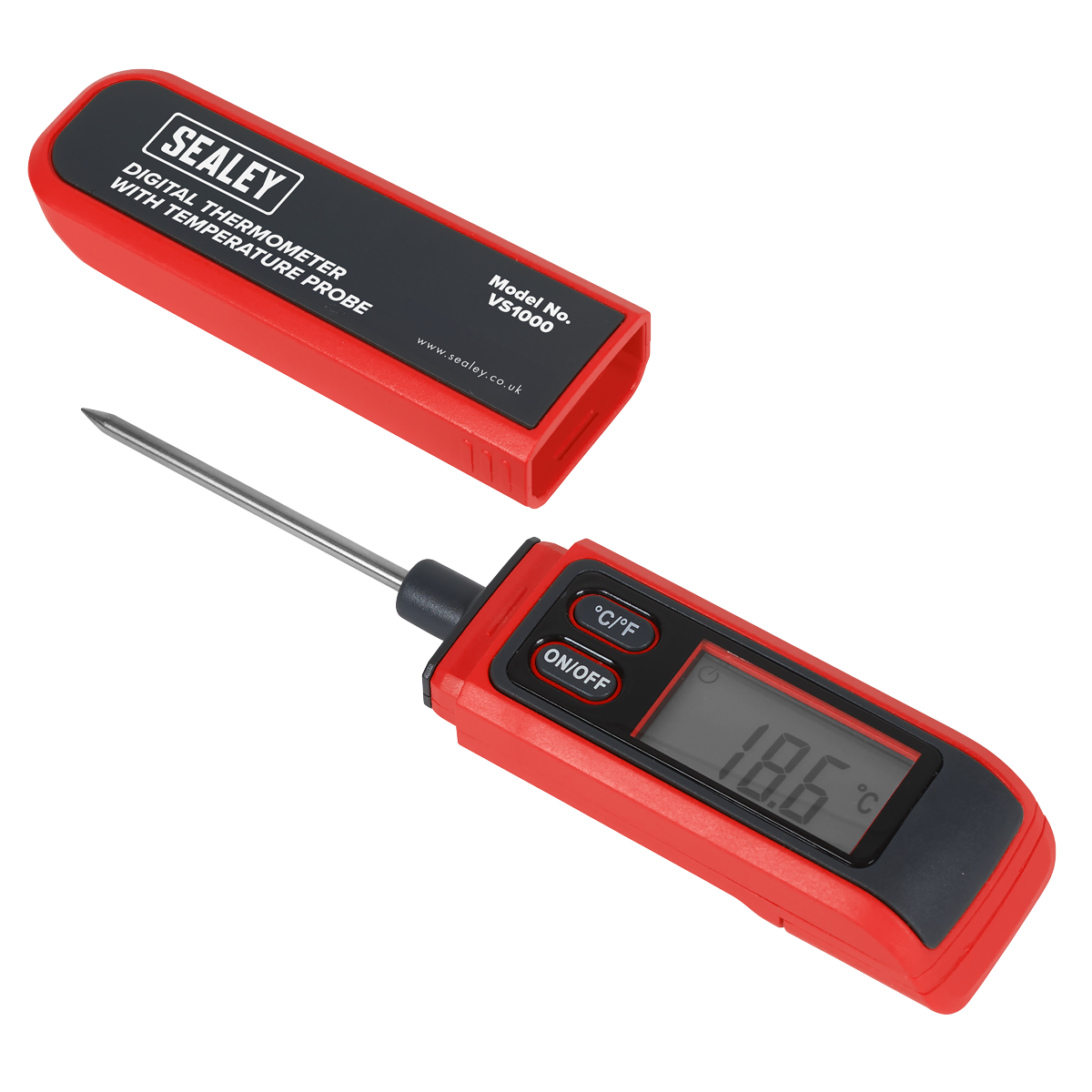 Digital Thermometer with Temperature Probe