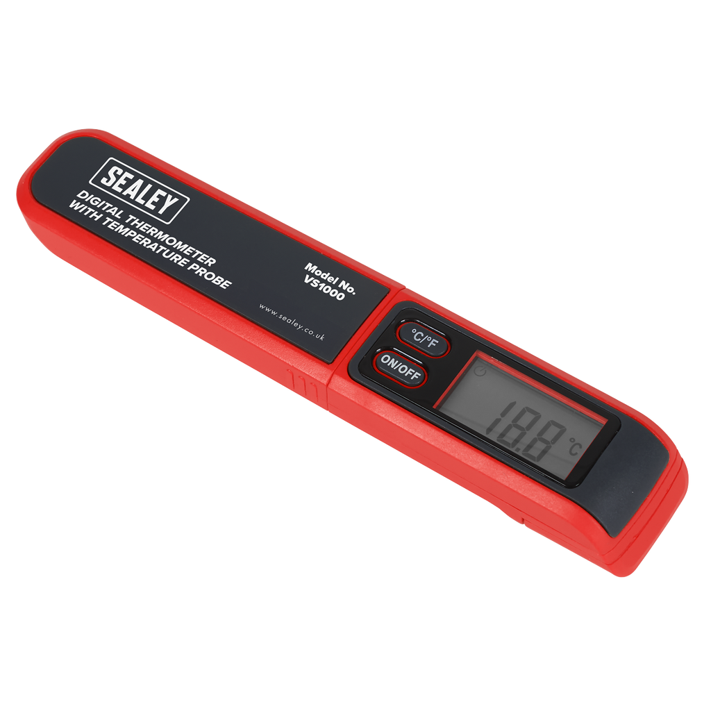 Digital Thermometer with Temperature Probe