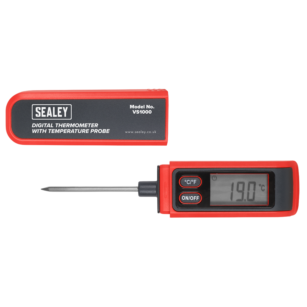 Digital Thermometer with Temperature Probe
