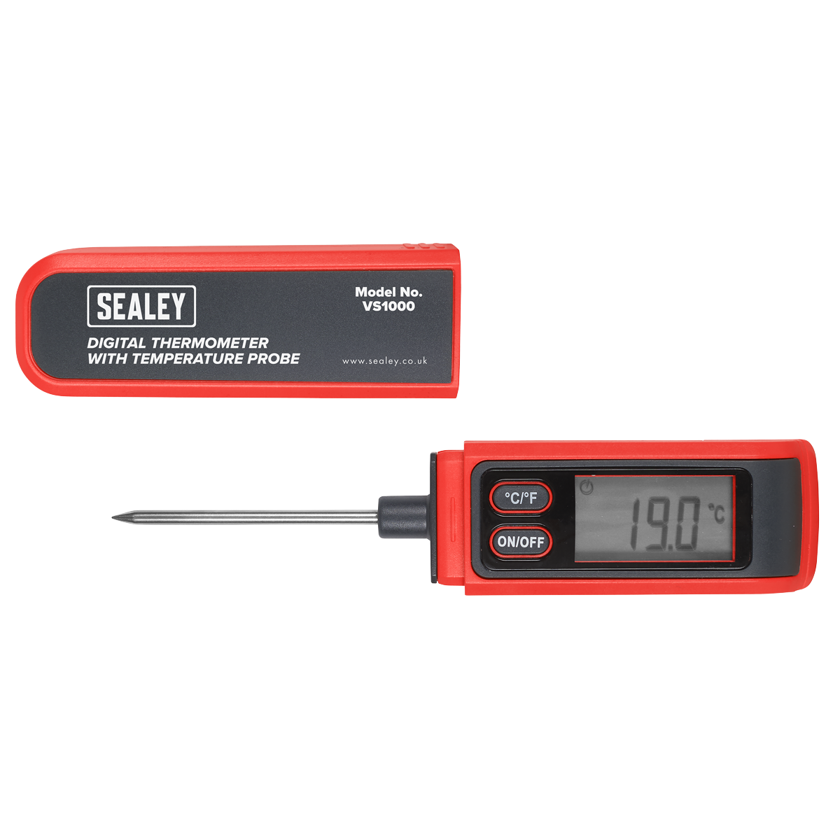 Digital Thermometer with Temperature Probe