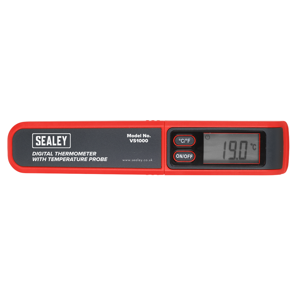 Digital Thermometer with Temperature Probe