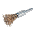 Flat Top Crimped Wire Decarbonising Brush 13mm