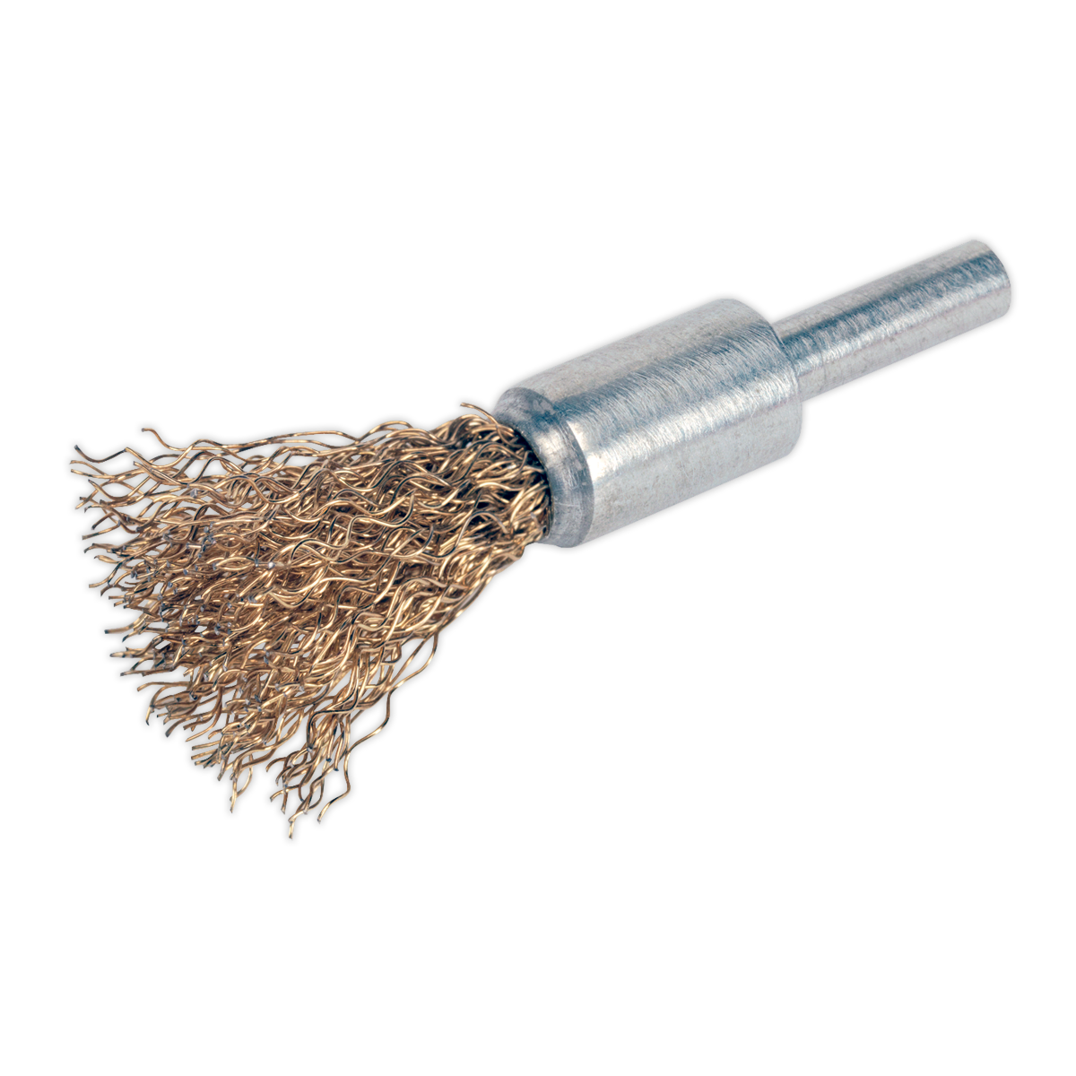 Flat Top Crimped Wire Decarbonising Brush 13mm