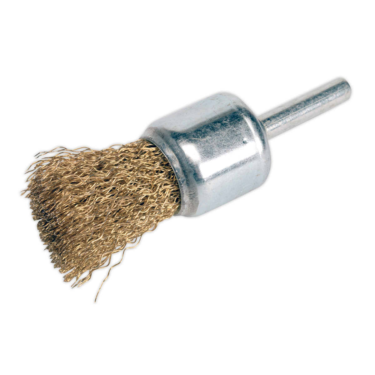Flat Top Crimped Wire Decarbonising Brush 25mm