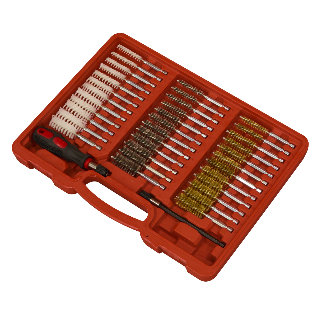 Injector Bore Cleaning Brush Set 38pc