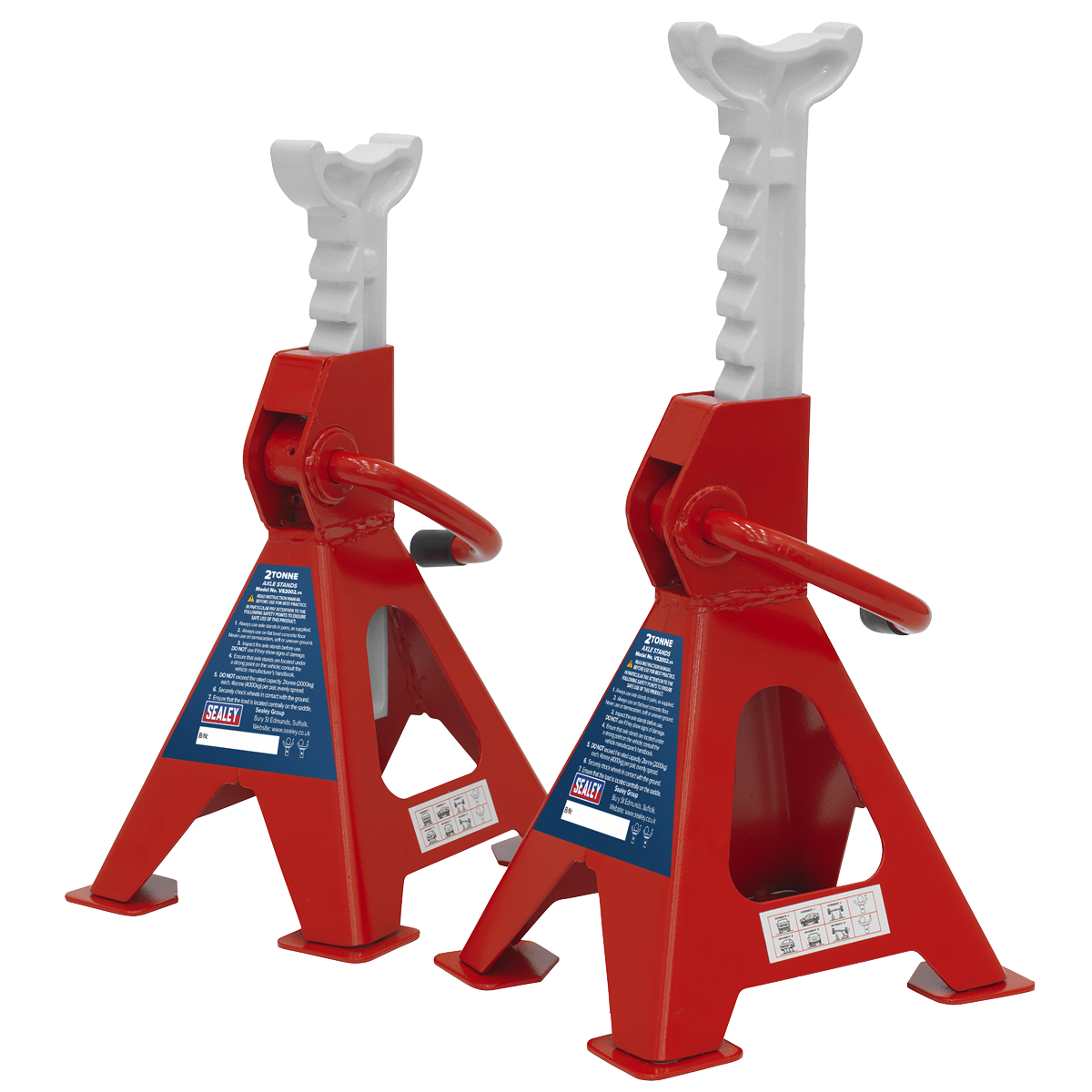 Low Profile Trolley Jack Stand Deal, 2.25 Tonne (JS1COMBO1)