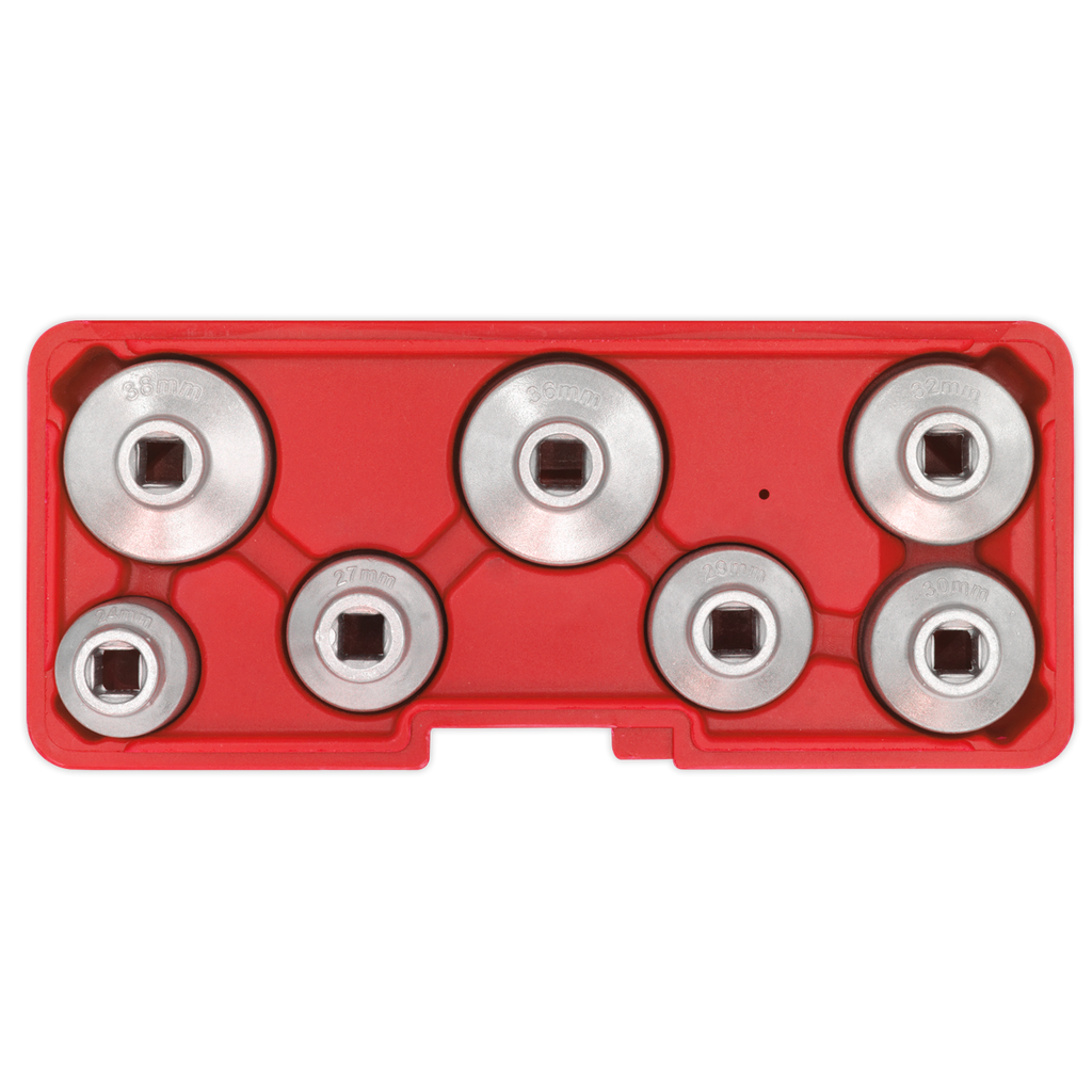 Oil Filter Cap Wrench Set 7pc