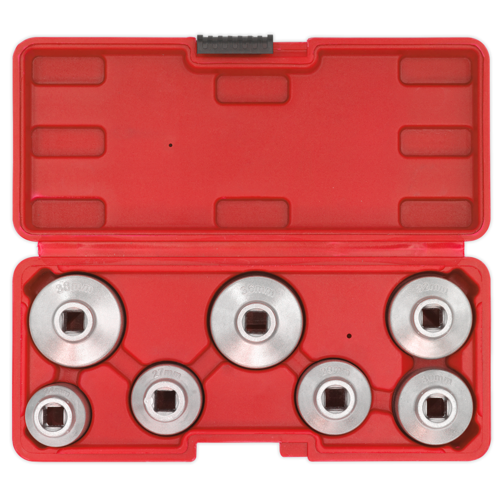 Oil Filter Cap Wrench Set 7pc