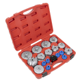Oil Filter Cap Wrench Set 19pc