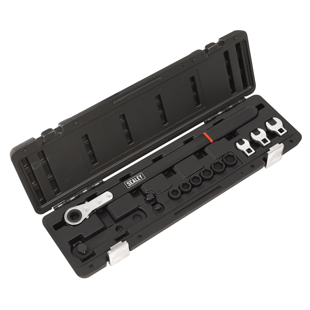 Extended Reach Ratchet Action Auxiliary Belt Tension Tool Ki