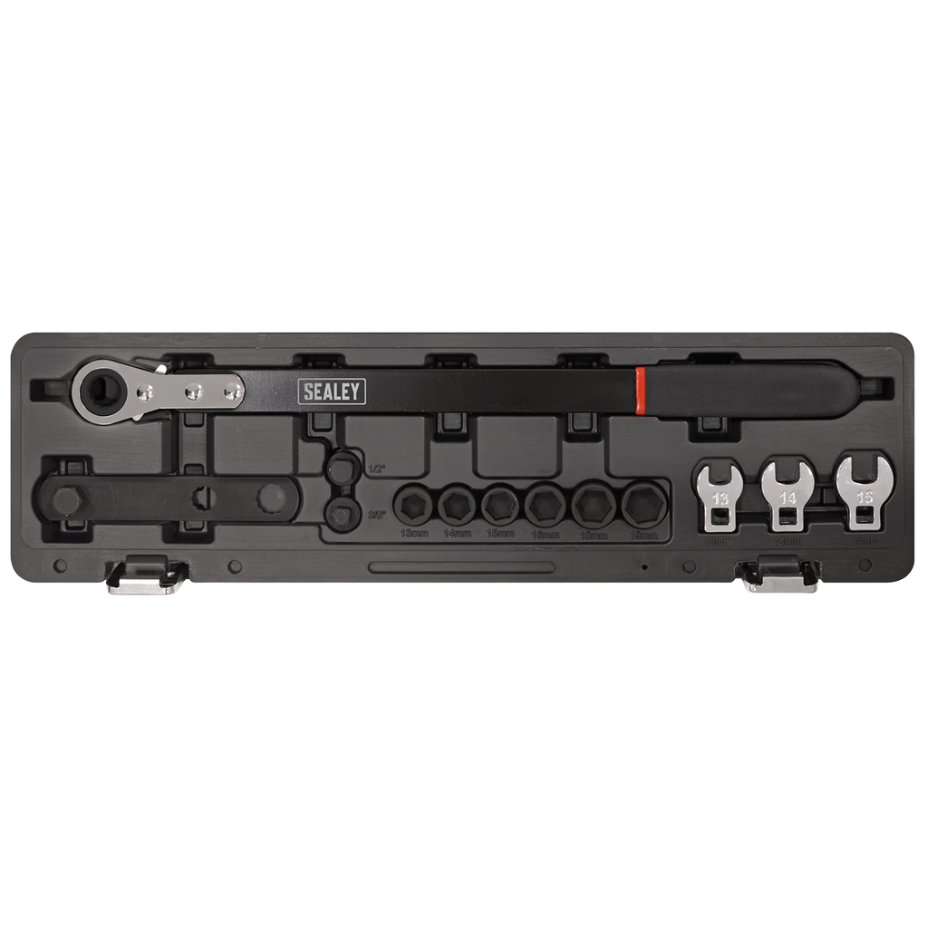 Extended Reach Ratchet Action Auxiliary Belt Tension Tool Ki