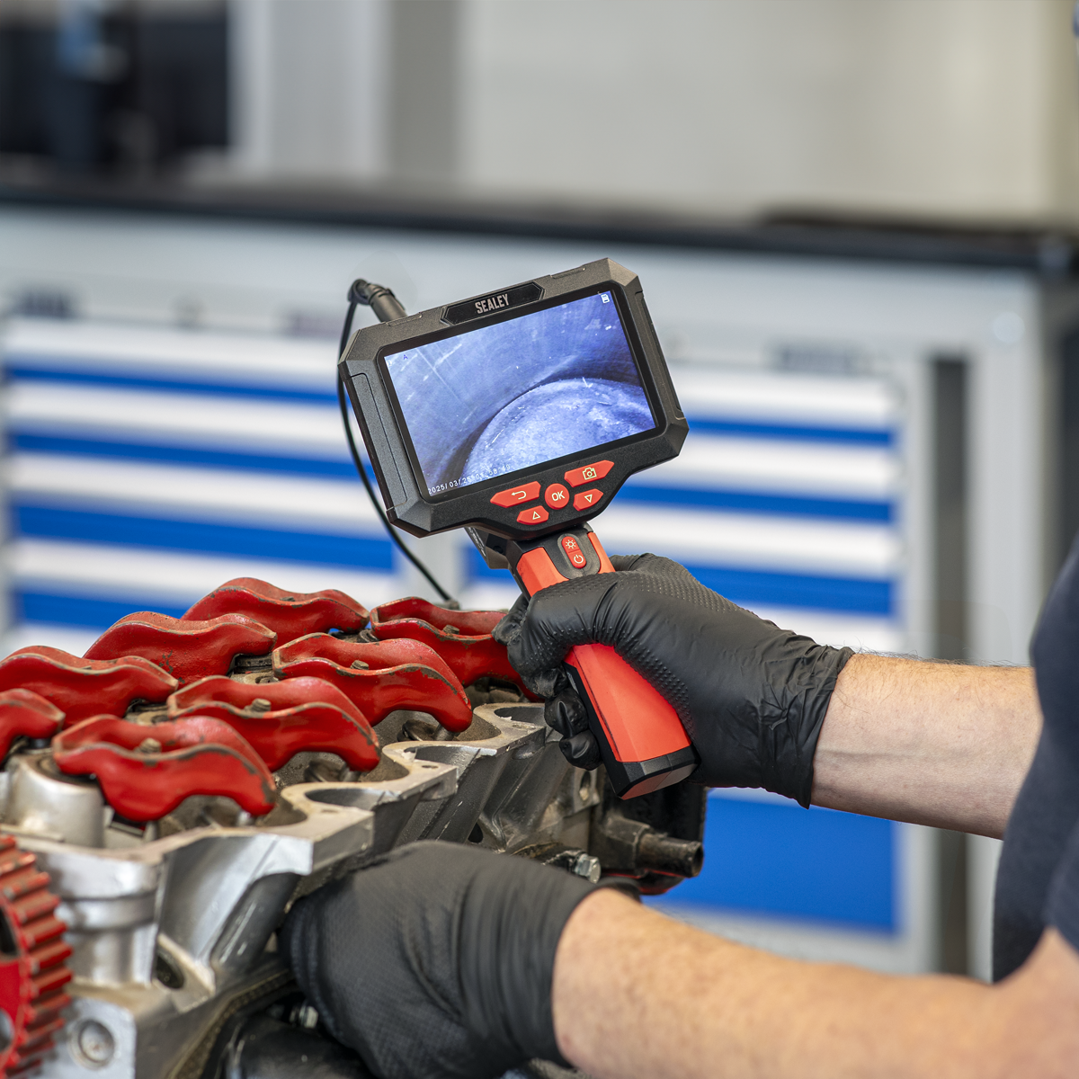 Video Borescope 5.5mm Camera Dual Lens & 5" Screen