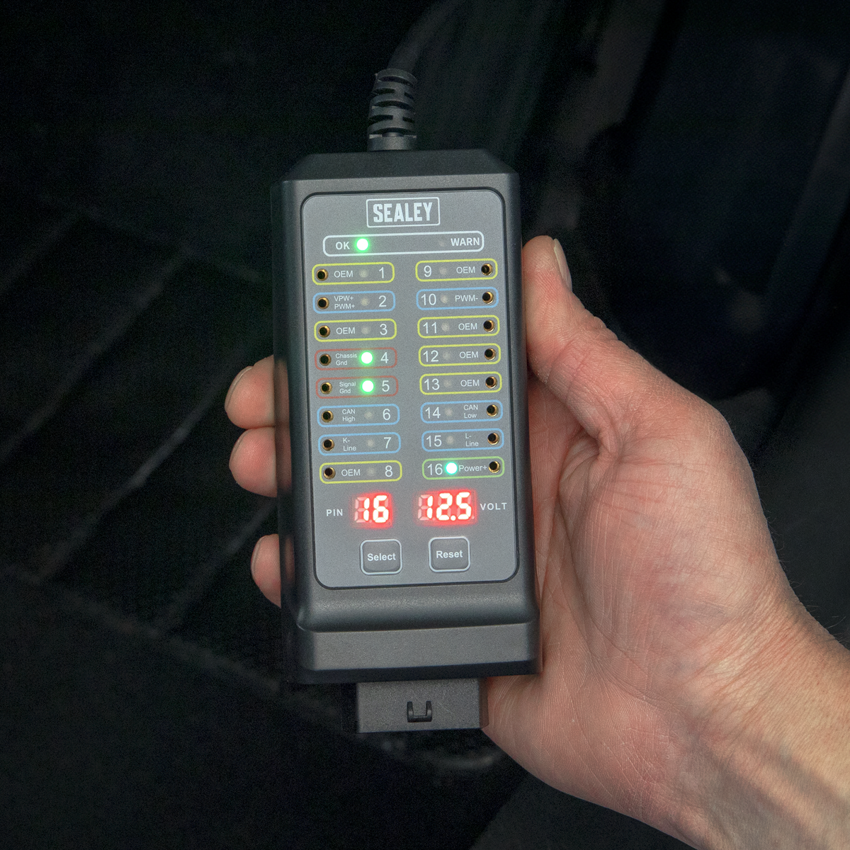 OBD Breakout Box 16-Pin 12V/24V