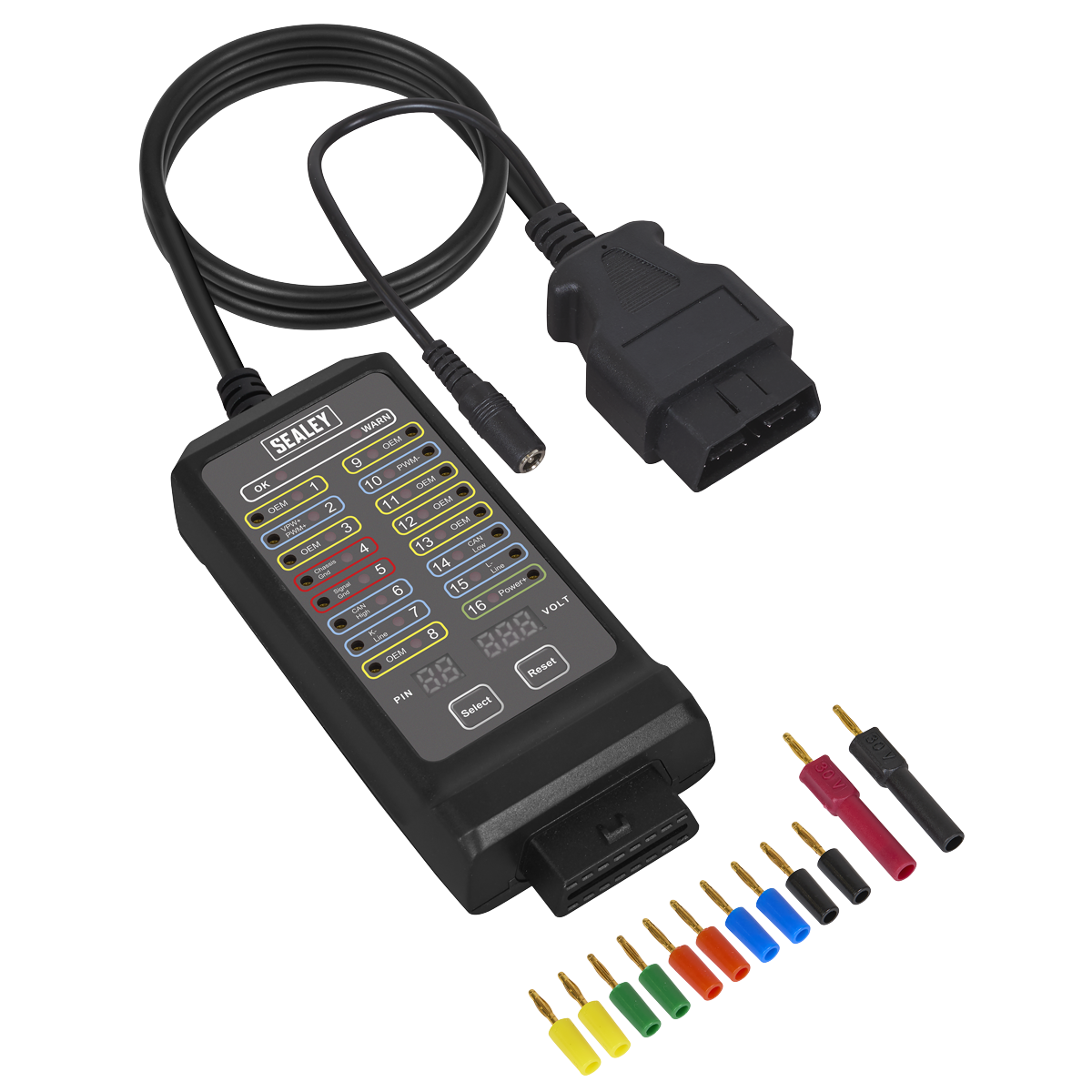 OBD Breakout Box 16-Pin 12V/24V