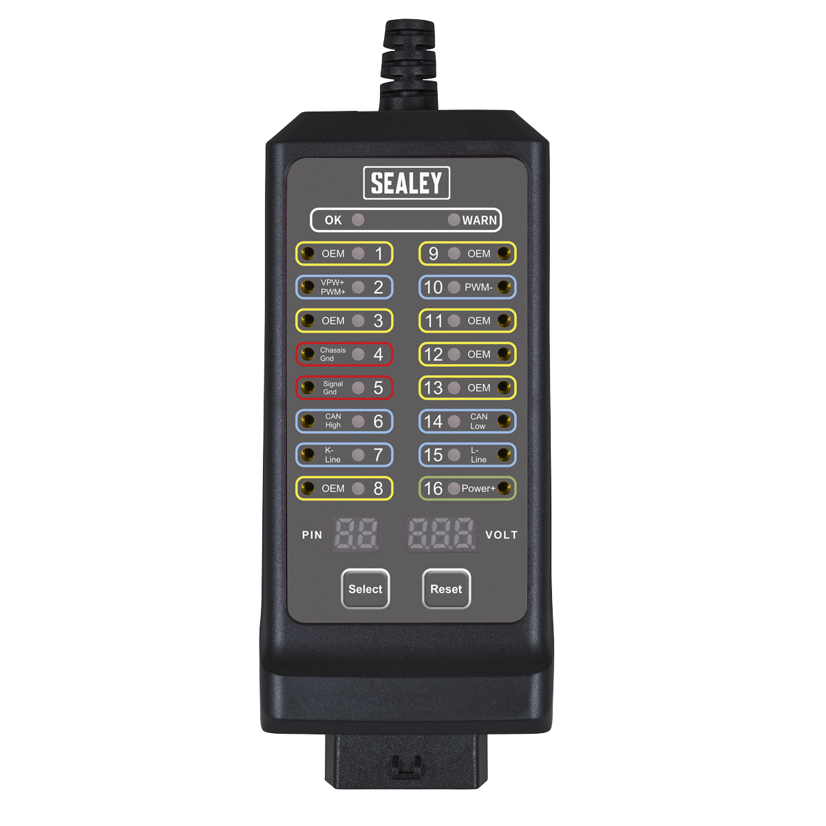 OBD Breakout Box 16-Pin 12V/24V