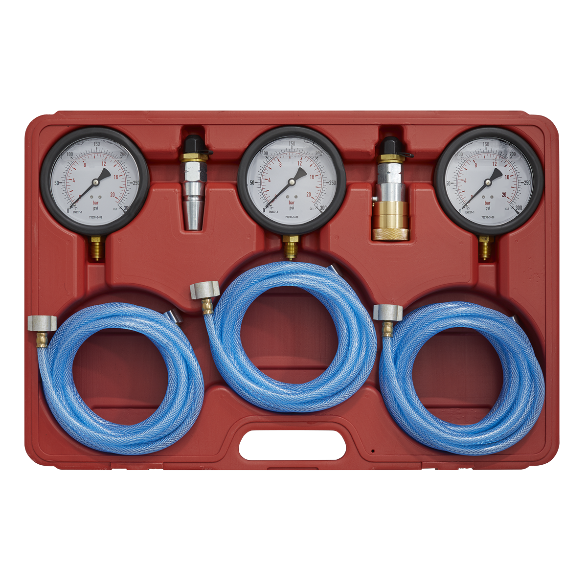 Air Brake Test Gauge Set for Commercial Vehicles