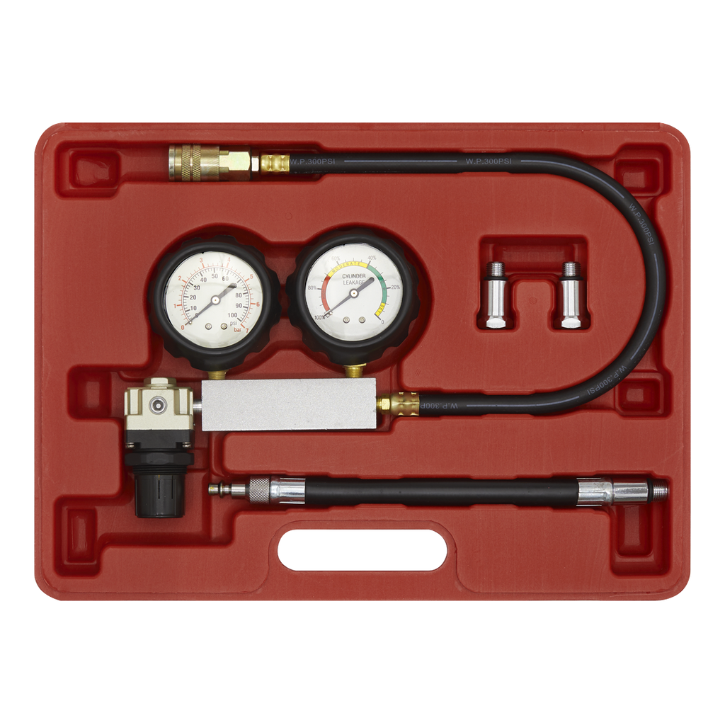 Petrol Engine 2-Gauge Cylinder Leakage Tester