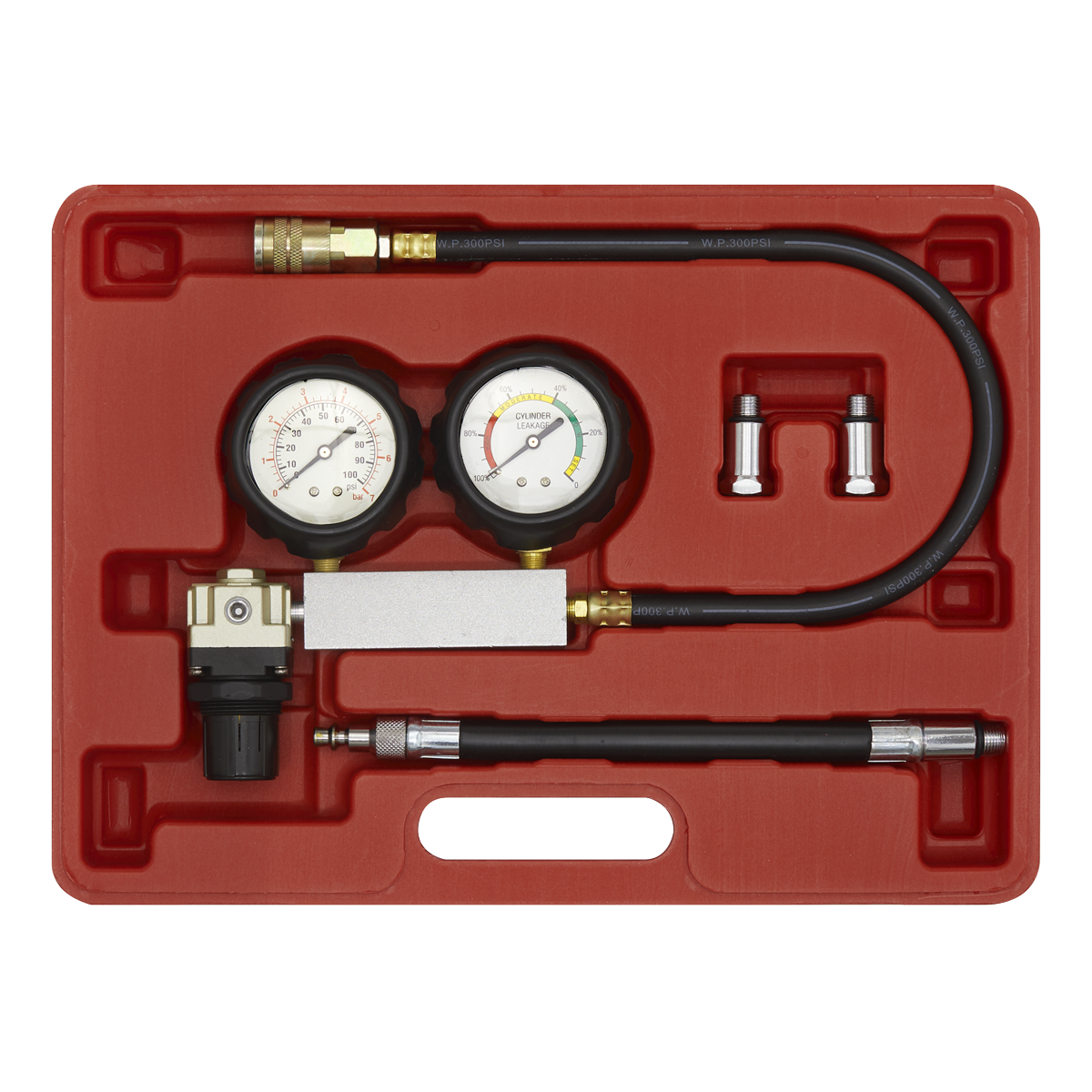 Petrol Engine 2-Gauge Cylinder Leakage Tester
