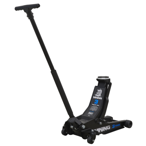 Sealey Viking 3 Tonne Low Entry Trolley Jack with Rocket Lift - C