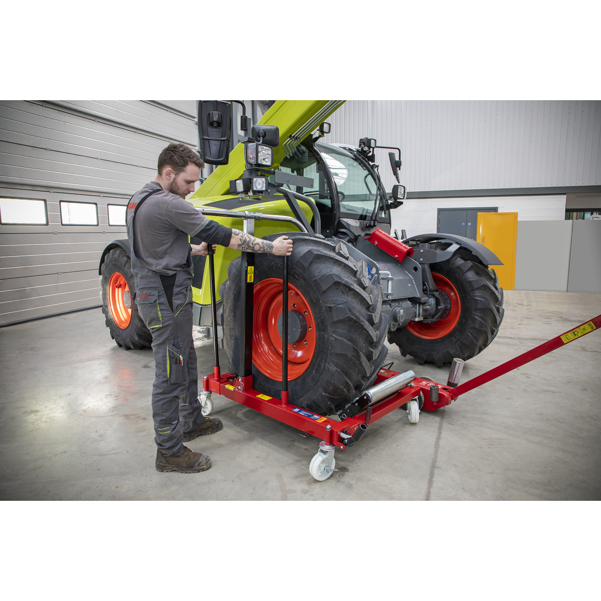 Wheel Removal Trolley 1500kg Capacity