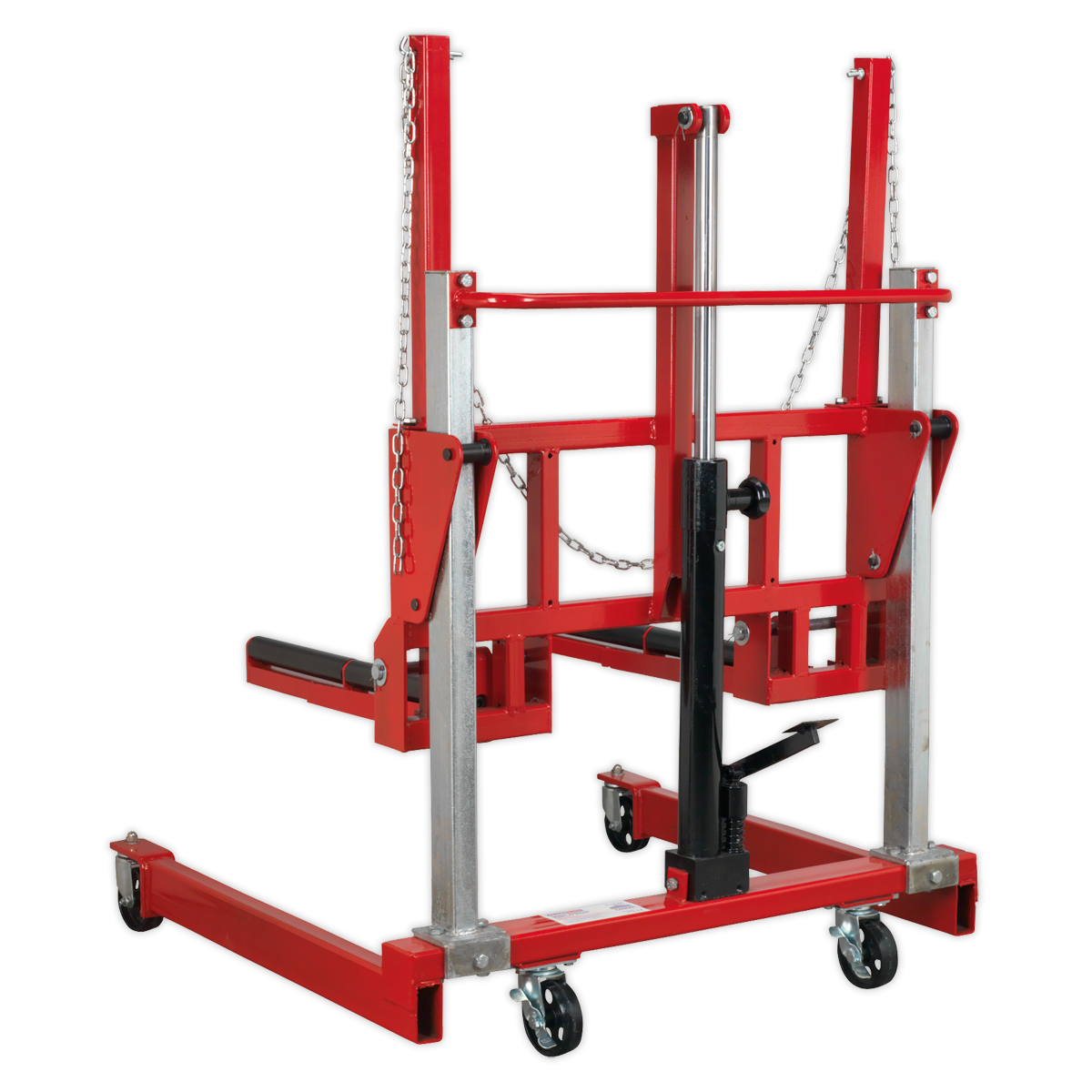 Wheel Removal Trolley with Adjustable Width 500kg Capacity