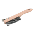 Wire Brush with Steel Fill & Scraper 260mm
