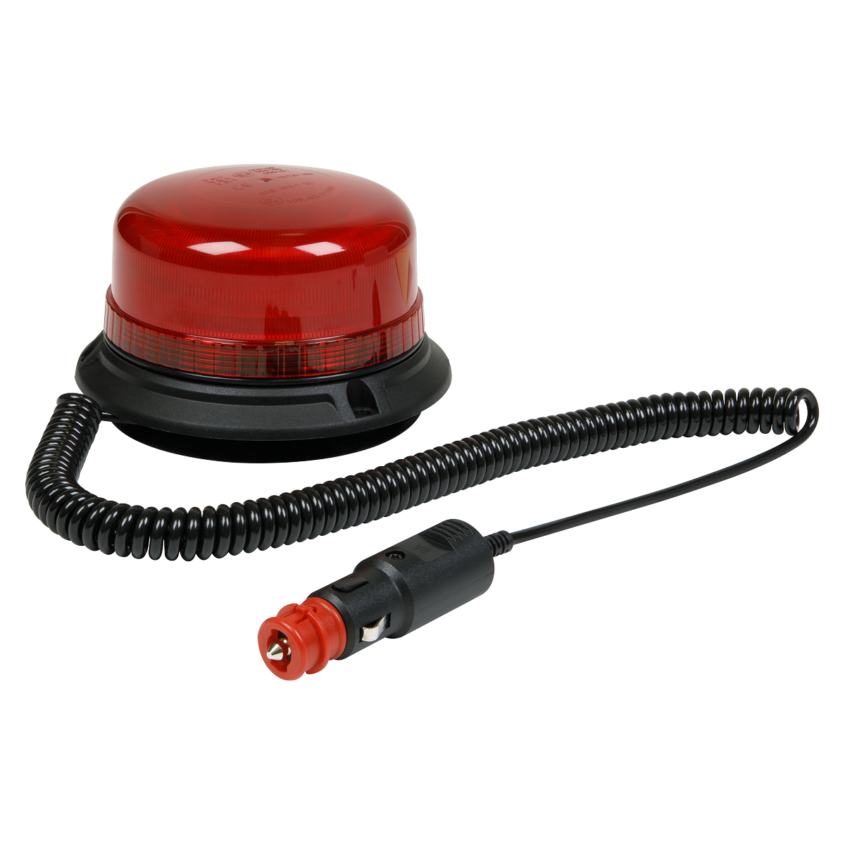 Warning Beacon with Magnetic Fixing SMD LED 12/24V - Red