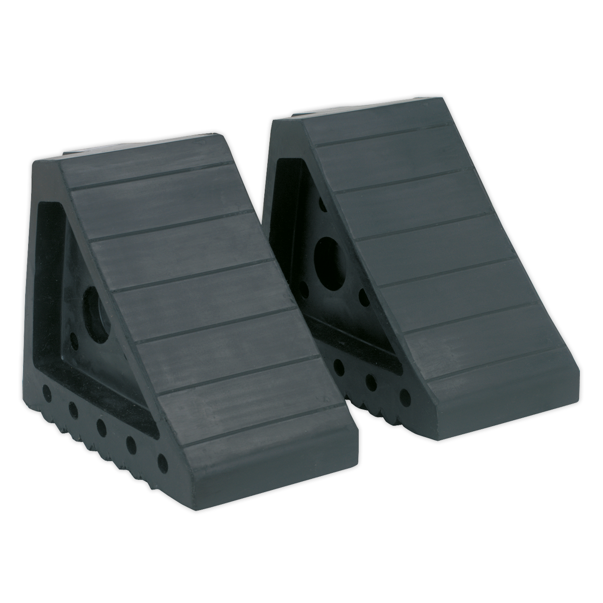 Rubber Wheel Chocks, Pair (WC01)