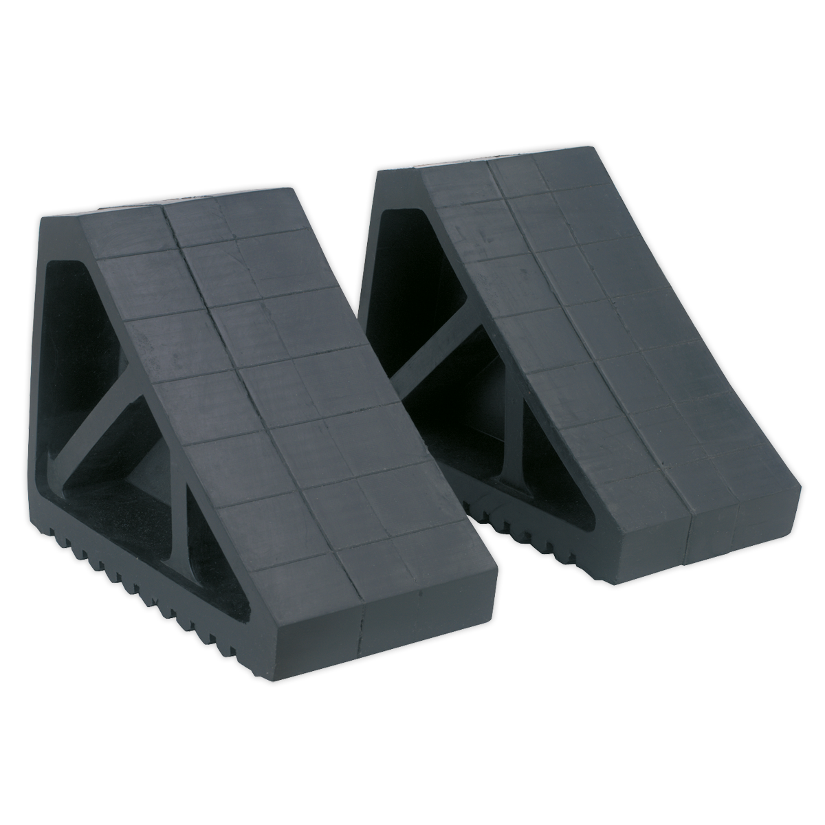 Rubber Wheel Chocks, Pair (WC02)