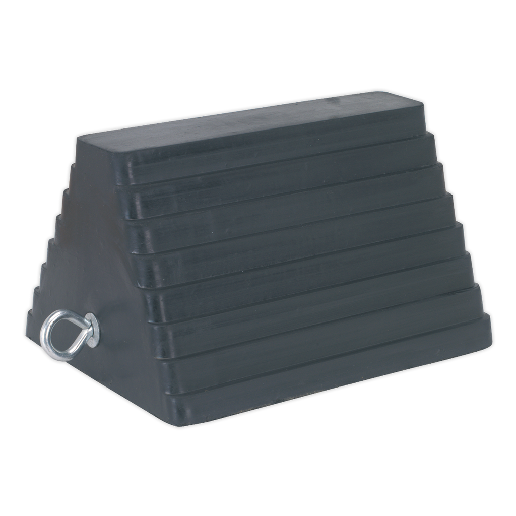 Rubber Wheel Chock, Single (WC03)