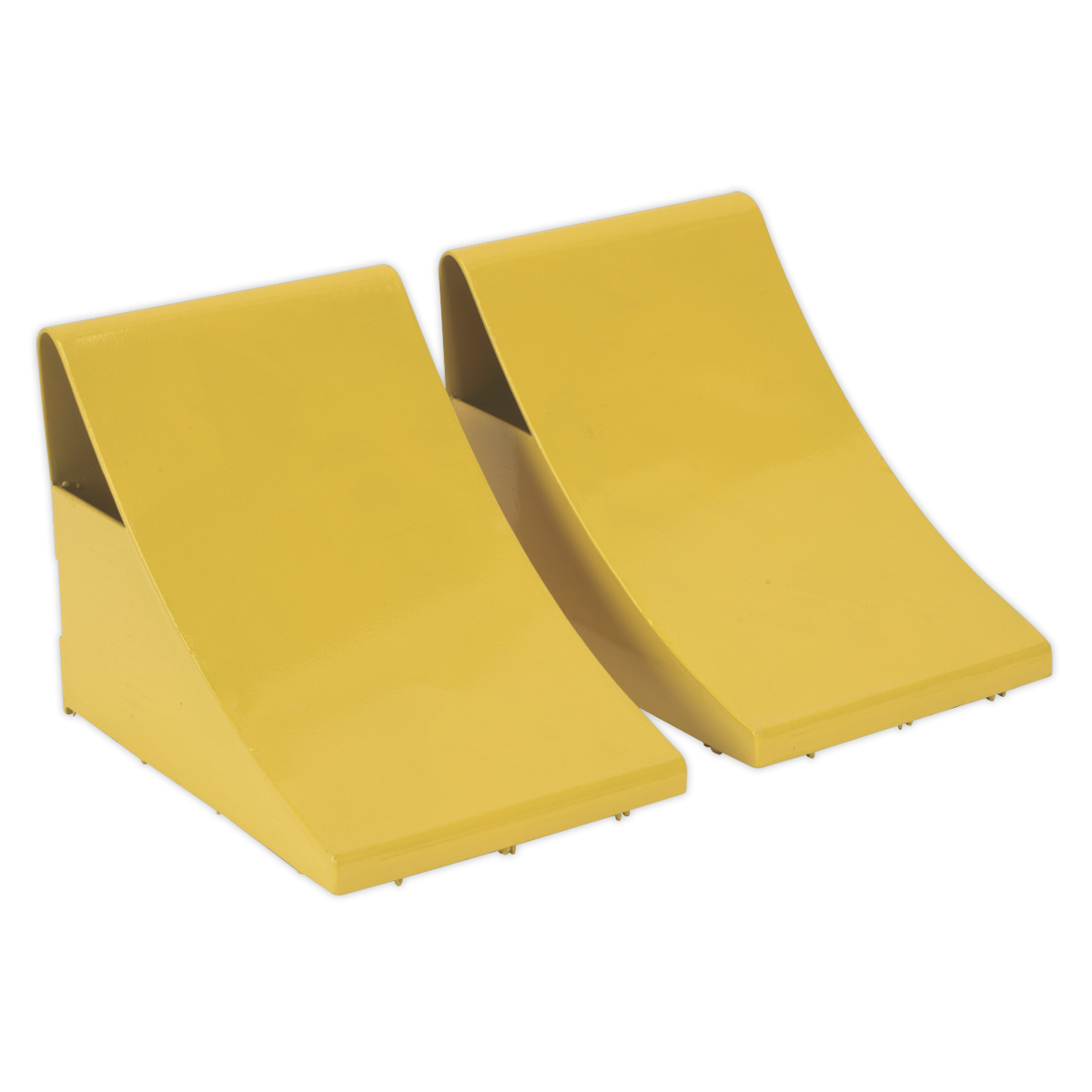 Heavy-Duty Steel Wheel Chocks, Pair (WC05)