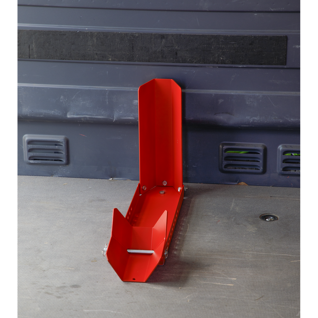 Bolt Down Motorcycle Roll-in Wheel Clamp