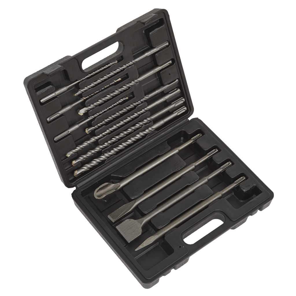 Worksafe® SDS Plus Drill Bit & Chisel Set 13pc